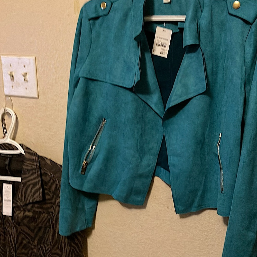 Cato teal jacket